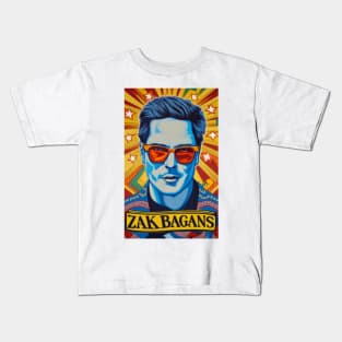 Zak Bagans Retro Art Kids T-Shirt